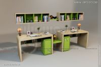 Bàn học có giá sách