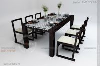 Bộ bàn ghế ăn đẹp