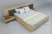 Mẫu giường ngủ gỗ đẹp