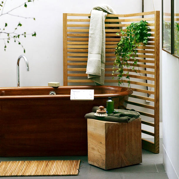 Những mẫu bồn tắm gỗ được thiết kế hài hòa, có kết cấu chặt chẽ và quan trọng tạo ra sự thoải mái cho người sử dụng.