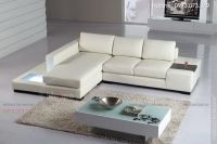 Sofa da trắng đẹp Sofa da trắng đẹp