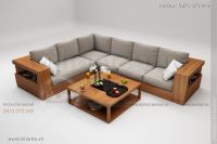 Sofa Gỗ Góc Sofa Gỗ Góc