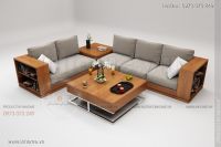 Bàn ghế sofa gỗ veneer sồi Bàn ghế sofa gỗ veneer sồi