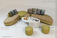 Ghế sofa nỉ hình chữ L Ghế sofa nỉ hình chữ L