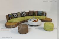Sofa nỉ cho phòng khách Sofa nỉ cho phòng khách