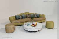 Bộ sofa bọc nỉ hiện đại Bộ sofa bọc nỉ hiện đại