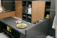 Mẫu tủ bếp gỗ Mẫu tủ bếp gỗ