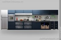 Mẫu tủ bếp bằng gỗ