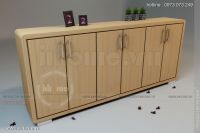 Tủ giầy gỗ 3 ngăn Tủ giầy gỗ 3 ngăn