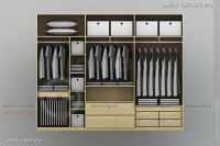 Tủ áo âm tường